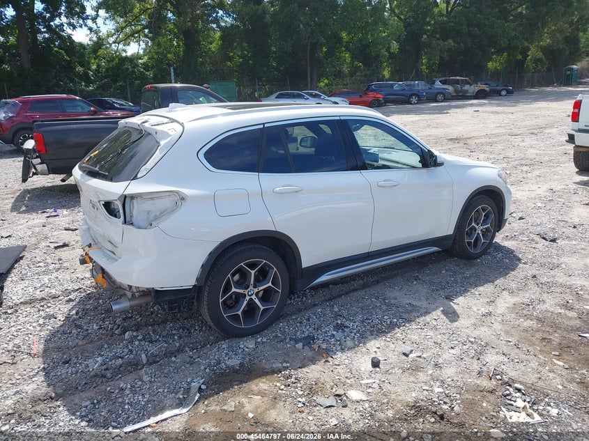 2018 BMW X1 VIN WBXHU7C36J5L07685 IAAI salvage auction — REAR END, Salvage Title, sold $4,550 on 2026-08-01 (photo 4)