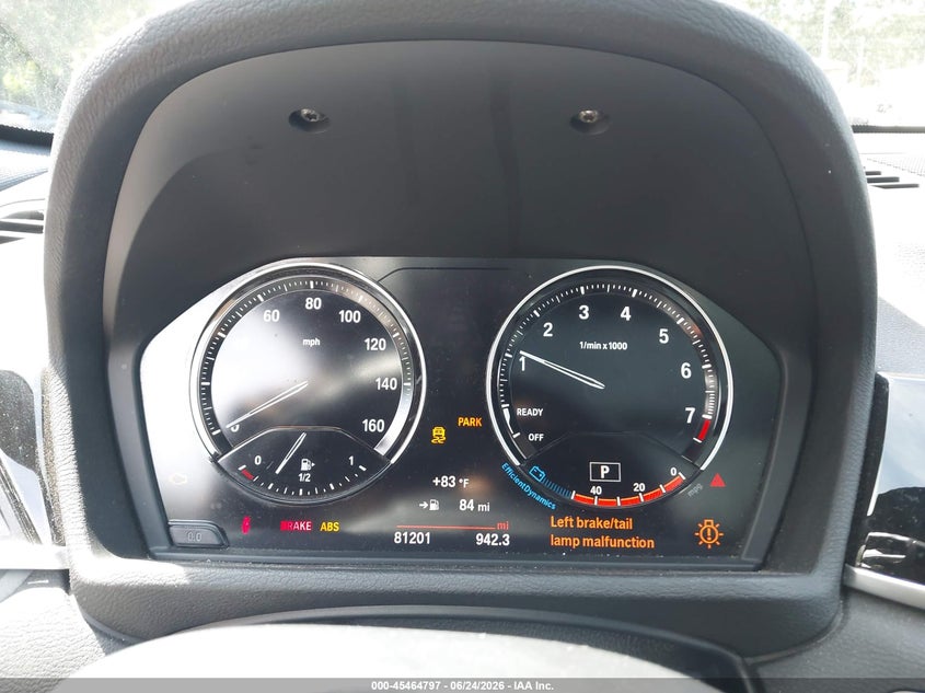 2018 BMW X1 VIN WBXHU7C36J5L07685 IAAI salvage auction — REAR END, Salvage Title, sold $4,550 on 2026-08-01 (photo 7)