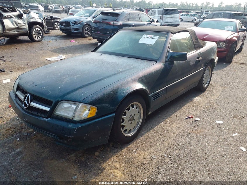 1995 Mercedes-benz Sl-class VIN WDBFA67E2SF125754 IAAI salvage auction — NORMAL WEAR, Clear (Louisiana), sold $975 on 2026-07-28 (photo 2)