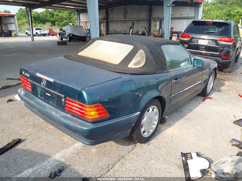 1995 Mercedes-benz Sl-class VIN WDBFA67E2SF125754 IAAI salvage auction — NORMAL WEAR, Clear (Louisiana), sold $975 on 2026-07-28 (photo 4)