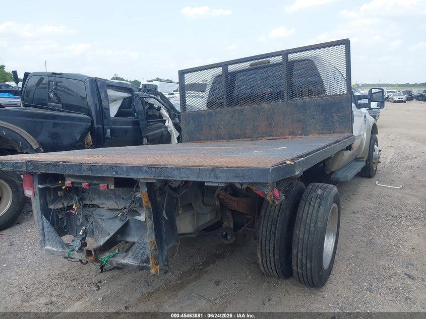 2009 Ford F-450 VIN 1FDAX46R89EA57037 IAAI salvage auction — FRONT END, Salvage (Texas), sold $2,000 on 2026-07-08 (photo 4)
