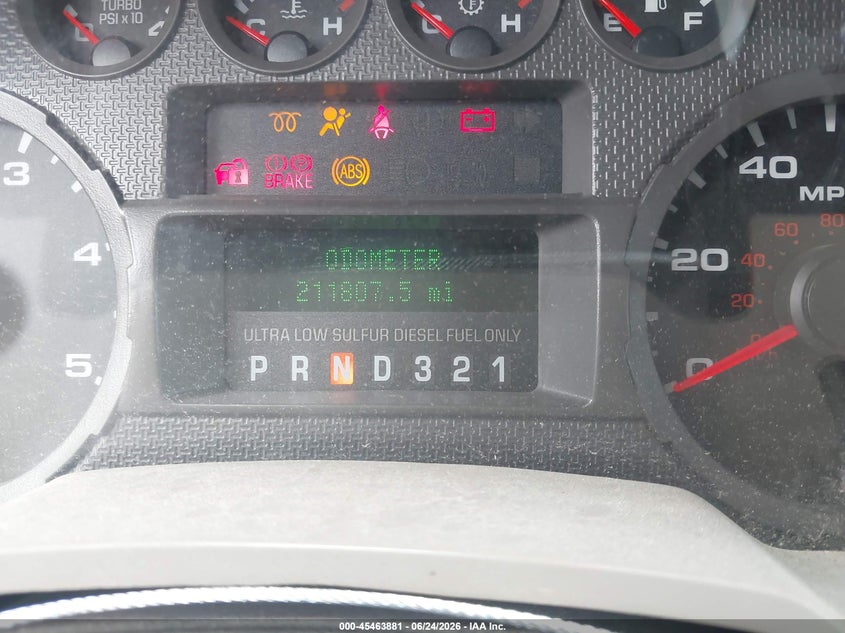 2009 Ford F-450 VIN 1FDAX46R89EA57037 IAAI salvage auction — FRONT END, Salvage (Texas), sold $2,000 on 2026-07-08 (photo 5)