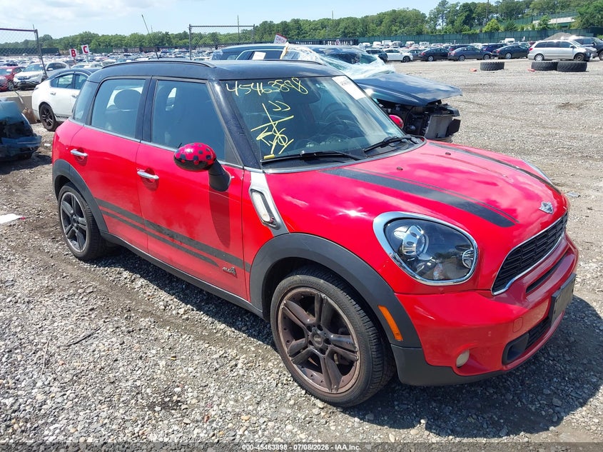 2012 Mini Cooper VIN WMWZC5C56CWL62139 IAAI salvage auction — NORMAL WEAR, Clear (New York), sold $425 on 2026-07-28 (photo 1)