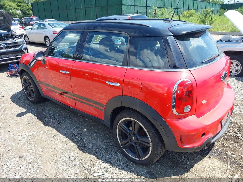 2012 Mini Cooper VIN WMWZC5C56CWL62139 IAAI salvage auction — NORMAL WEAR, Clear (New York), sold $425 on 2026-07-28 (photo 3)