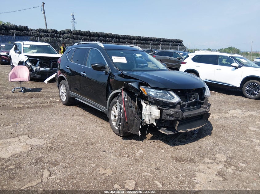 2018 Nissan Rogue VIN KNMAT2MV2JP621035 IAAI salvage auction — FRONT END, Salvage (Pennsylvania), sold $3,000 on 2026-07-16 (photo 1)
