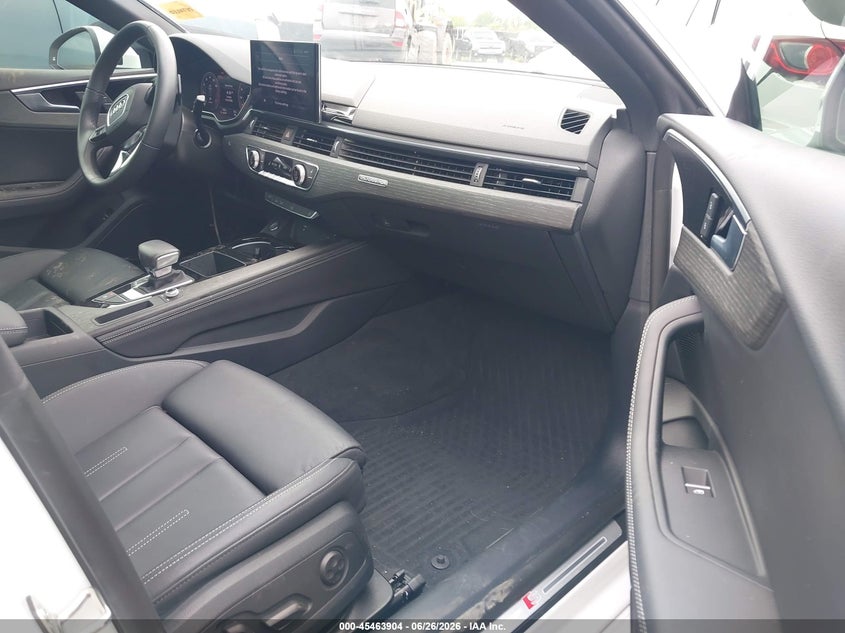 2024 Audi A5 VIN WAUFACF50RA117416 IAAI salvage auction — FRONT END, Salvage (Ohio), sold $13,100 on 2026-07-21 (photo 5)