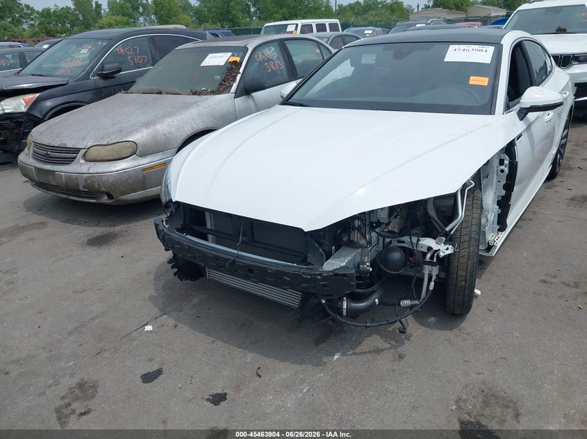 2024 Audi A5 VIN WAUFACF50RA117416 IAAI salvage auction — FRONT END, Salvage (Ohio), sold $13,100 on 2026-07-21 (photo 6)