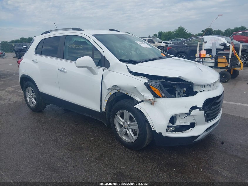 2019 Chevrolet Trax VIN KL7CJLSB6KB910024 IAAI salvage auction — FRONT END, Clear (Indiana), sold $1,950 on 2026-07-31 (photo 1)