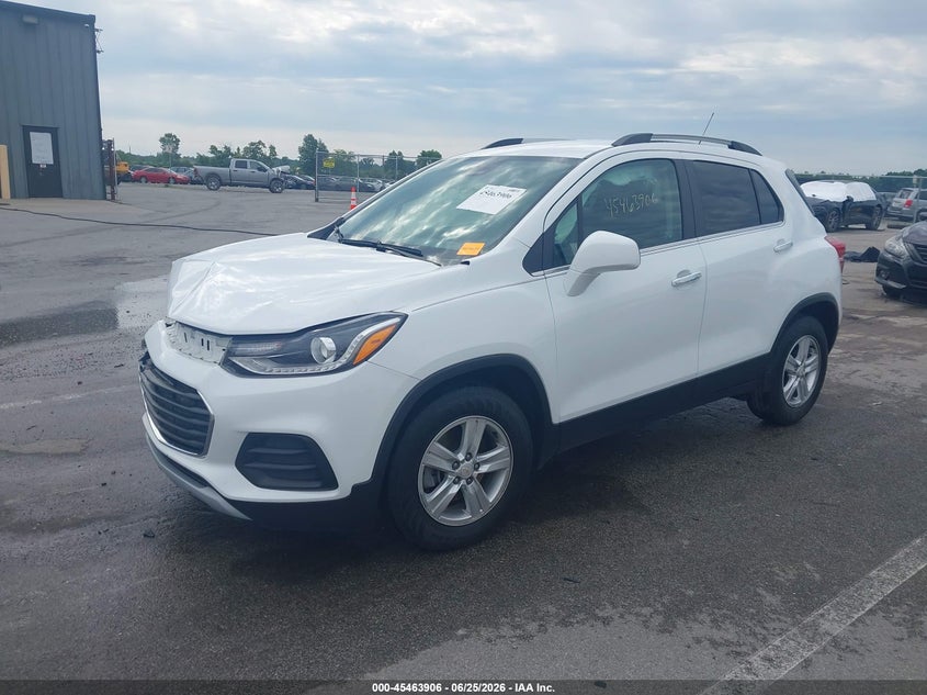 2019 Chevrolet Trax VIN KL7CJLSB6KB910024 IAAI salvage auction — FRONT END, Clear (Indiana), sold $1,950 on 2026-07-31 (photo 2)