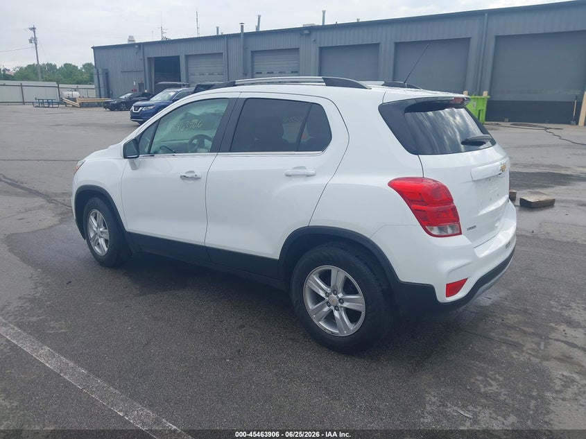 2019 Chevrolet Trax VIN KL7CJLSB6KB910024 IAAI salvage auction — FRONT END, Clear (Indiana), sold $1,950 on 2026-07-31 (photo 3)
