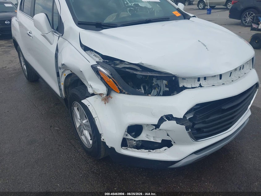 2019 Chevrolet Trax VIN KL7CJLSB6KB910024 IAAI salvage auction — FRONT END, Clear (Indiana), sold $1,950 on 2026-07-31 (photo 6)