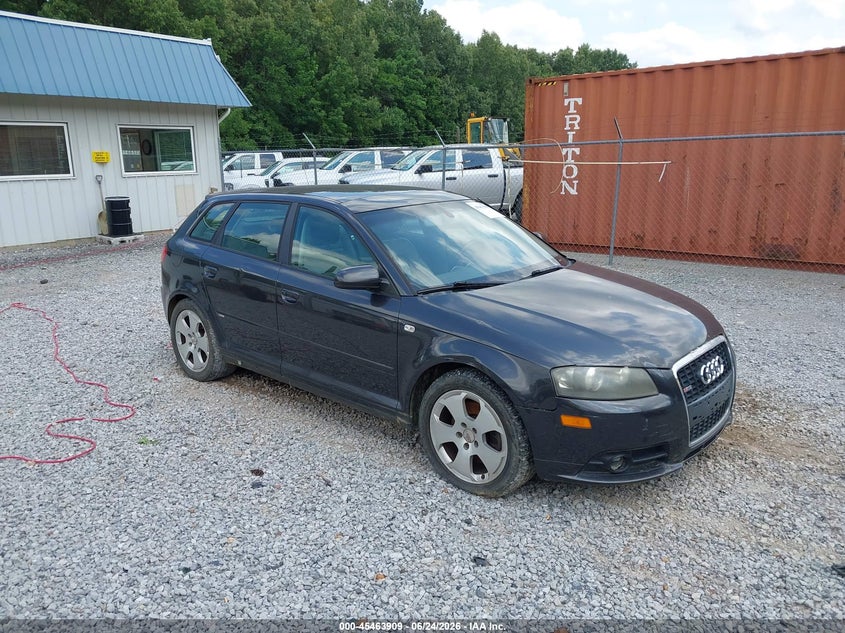2006 Audi A3 VIN WAUKD78P56A085084 IAAI salvage auction — NORMAL WEAR, Original (Kentucky), sold $25 on 2026-07-21 (photo 1)