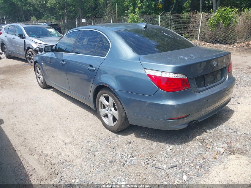 2008 BMW 5 series VIN WBANV935X8CZ69315 IAAI salvage auction — RIGHT FRONT, Salvage (Rhode Island), sold $25 on 2026-07-28 (photo 3)