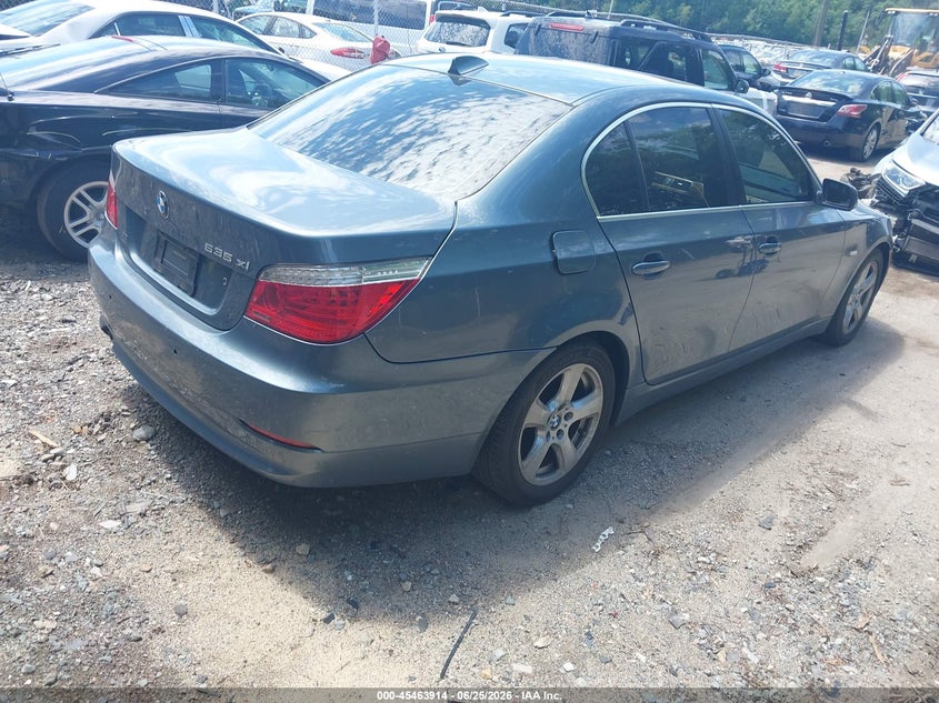 2008 BMW 5 series VIN WBANV935X8CZ69315 IAAI salvage auction — RIGHT FRONT, Salvage (Rhode Island), sold $25 on 2026-07-28 (photo 4)