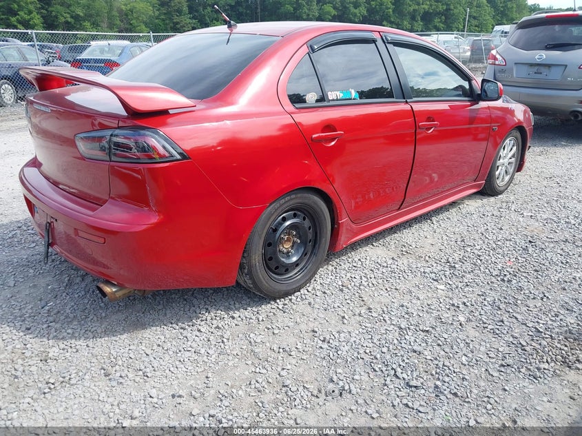 2010 Mitsubishi Lancer VIN JA32U1FU0AU020366 IAAI salvage auction — INTERIOR BURN, Mv-907A (New York), sold $225 on 2026-07-07 (photo 4)