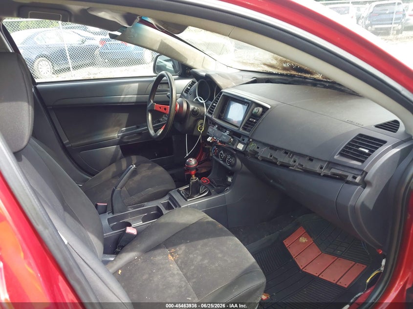 2010 Mitsubishi Lancer VIN JA32U1FU0AU020366 IAAI salvage auction — INTERIOR BURN, Mv-907A (New York), sold $225 on 2026-07-07 (photo 5)