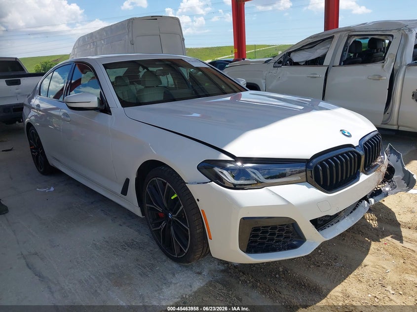2023 BMW VIN WBA53BJ03PCL90539 IAAI salvage auction — FRONT END, Salvage Title, sold $24,000 on 2026-07-18 (photo 1)