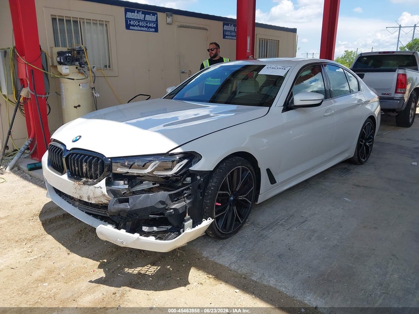 2023 BMW VIN WBA53BJ03PCL90539 IAAI salvage auction — FRONT END, Salvage Title, sold $24,000 on 2026-07-18 (photo 2)