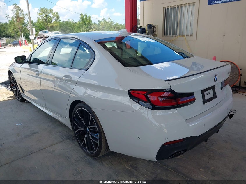 2023 BMW VIN WBA53BJ03PCL90539 IAAI salvage auction — FRONT END, Salvage Title, sold $24,000 on 2026-07-18 (photo 3)