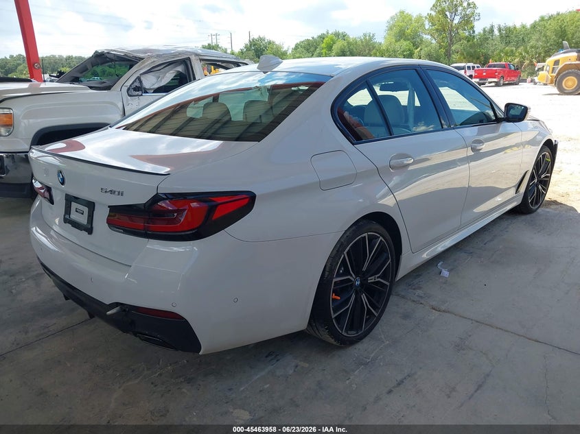 2023 BMW VIN WBA53BJ03PCL90539 IAAI salvage auction — FRONT END, Salvage Title, sold $24,000 on 2026-07-18 (photo 4)
