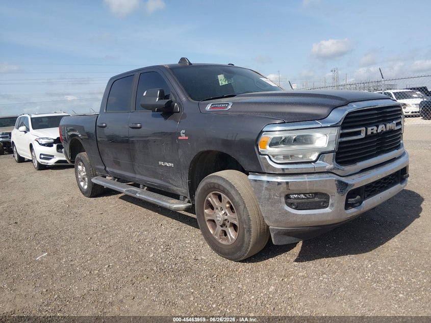 2021 Ram 2500 VIN 3C6UR5DL4MG695861 IAAI salvage auction — REAR END, Salvage Title, sold $8,500 on 2026-07-29 (photo 1)