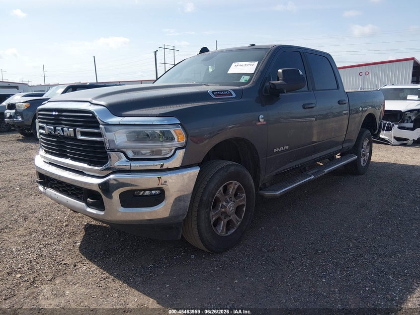 2021 Ram 2500 VIN 3C6UR5DL4MG695861 IAAI salvage auction — REAR END, Salvage Title, sold $8,500 on 2026-07-29 (photo 2)