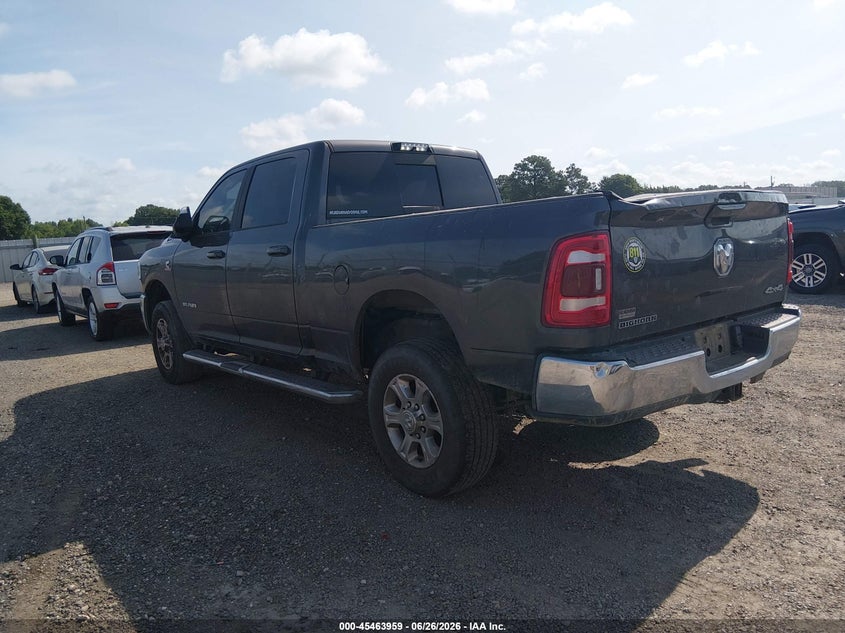 2021 Ram 2500 VIN 3C6UR5DL4MG695861 IAAI salvage auction — REAR END, Salvage Title, sold $8,500 on 2026-07-29 (photo 3)