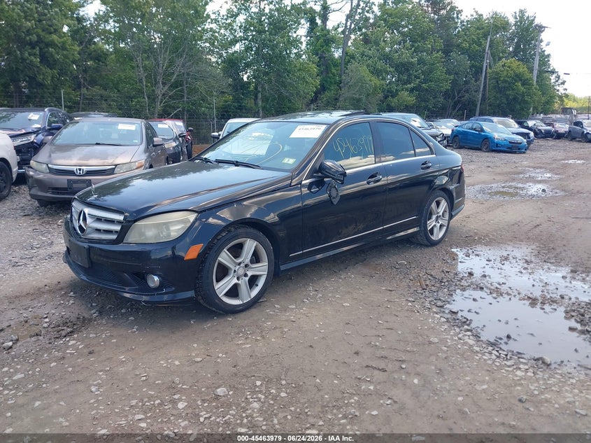 2010 Mercedes-benz C class VIN WDDGF5EBXAR096887 IAAI salvage auction — NORMAL WEAR, Original (New Hampshire), sold $675 on 2026-07-15 (photo 2)