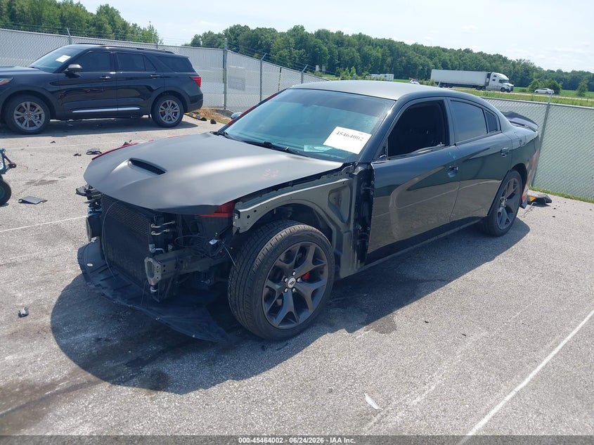 2019 Dodge Charger VIN 2C3CDXCT0KH527085 IAAI salvage auction — FRONT END, Salvage (Indiana), sold $5,100 on 2026-08-23 (photo 2)