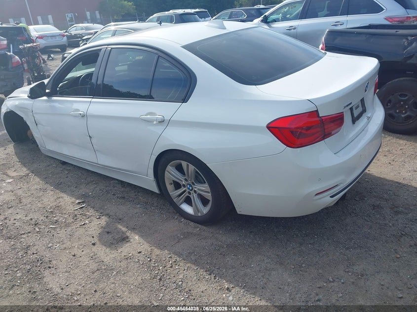 2016 BMW 3er VIN WBA8E3G53GNT26313 IAAI salvage auction — LEFT SIDE, Salvage Title, sold $25 on 2026-07-21 (photo 3)