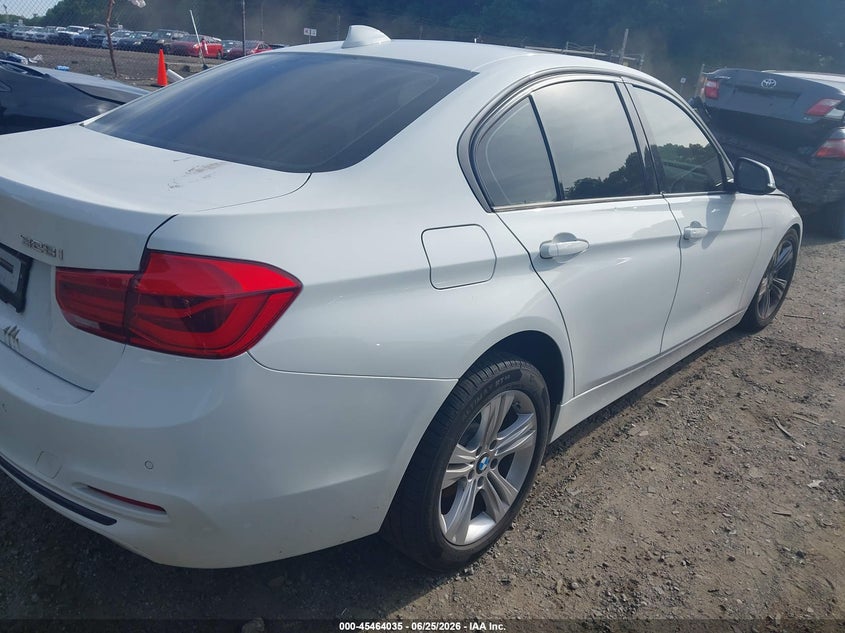 2016 BMW 3er VIN WBA8E3G53GNT26313 IAAI salvage auction — LEFT SIDE, Salvage Title, sold $25 on 2026-07-21 (photo 4)