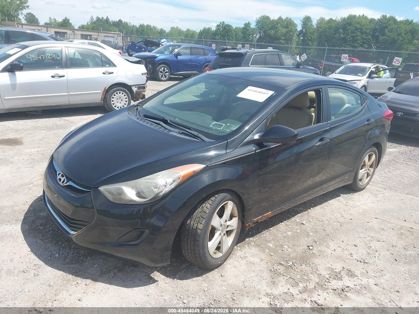 2011 Hyundai Elantra VIN KMHDH4AE3BU126341 IAAI salvage auction — LEFT FRONT, Mv-907A (New York), sold $375 on 2026-07-09 (photo 2)
