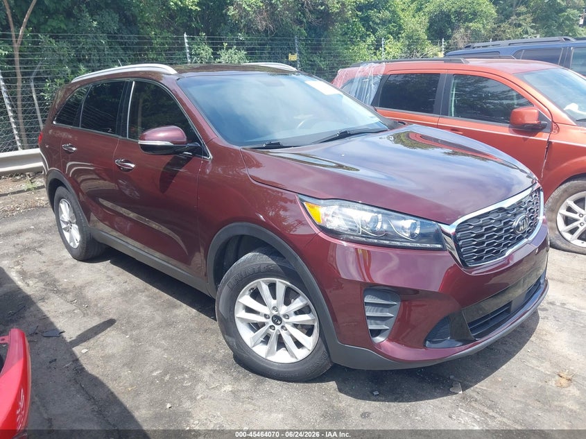 2020 Kia Sorento VIN 5XYPG4A30LG682354 IAAI salvage auction — FRONT END, Salvage (North Carolina), sold $5,000 on 2026-07-22 (photo 1)
