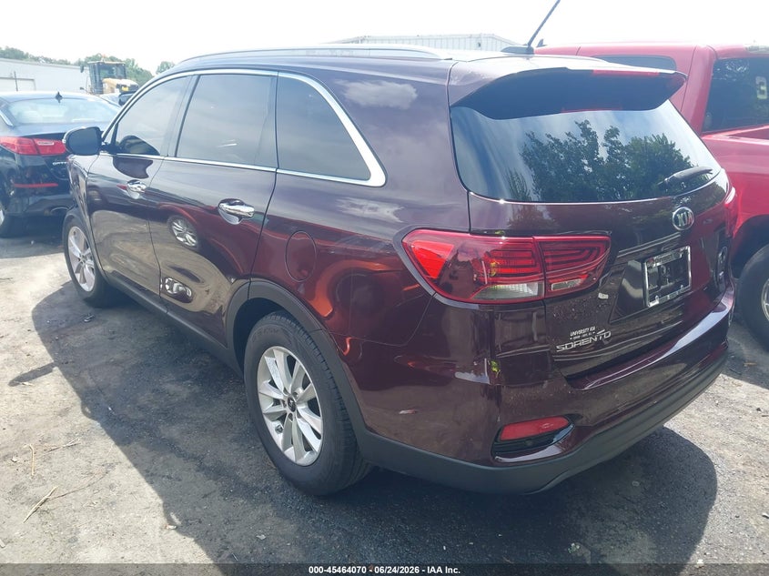 2020 Kia Sorento VIN 5XYPG4A30LG682354 IAAI salvage auction — FRONT END, Salvage (North Carolina), sold $5,000 on 2026-07-22 (photo 3)