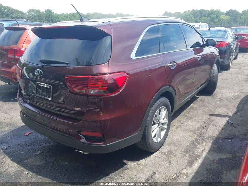 2020 Kia Sorento VIN 5XYPG4A30LG682354 IAAI salvage auction — FRONT END, Salvage (North Carolina), sold $5,000 on 2026-07-22 (photo 4)