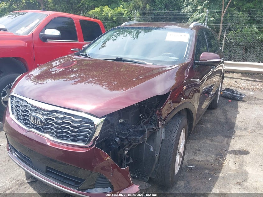 2020 Kia Sorento VIN 5XYPG4A30LG682354 IAAI salvage auction — FRONT END, Salvage (North Carolina), sold $5,000 on 2026-07-22 (photo 6)