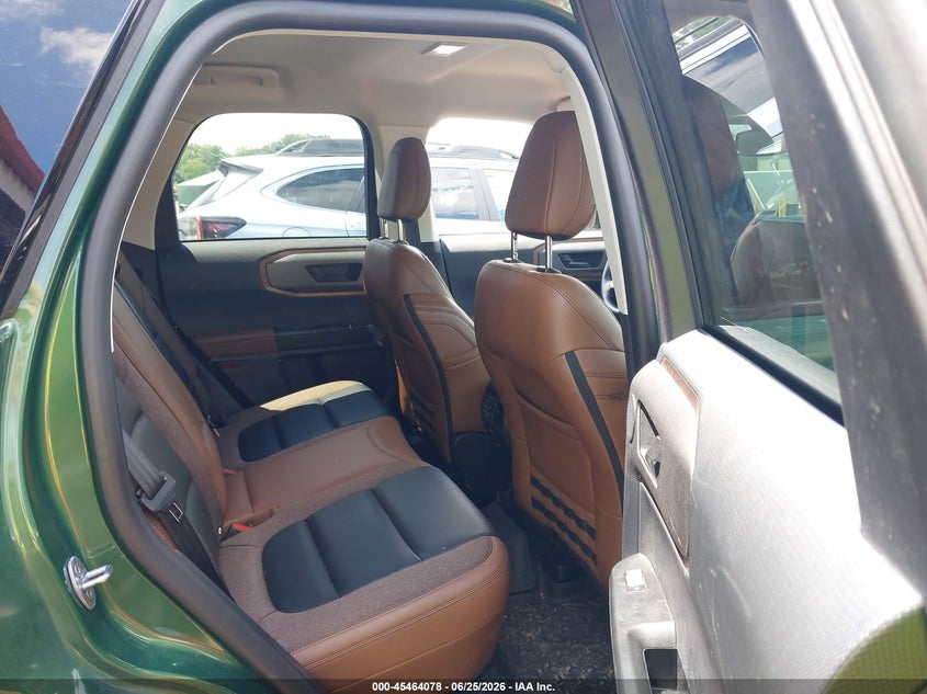 2025 Ford Bronco sport VIN 3FMCR9CN1SRE03949 IAAI salvage auction — FRONT END, Salvage Title, sold $11,250 on 2026-08-18 (photo 8)