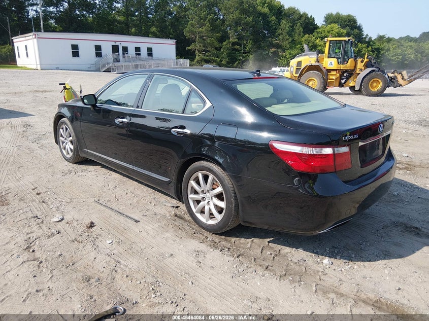 2008 Lexus Ls 460 VIN JTHBL46F285083561 IAAI salvage auction — NORMAL WEAR, Clear (Georgia), sold $975 on 2026-07-10 (photo 3)