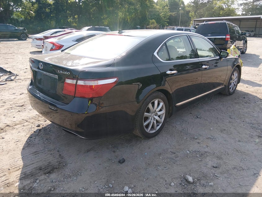 2008 Lexus Ls 460 VIN JTHBL46F285083561 IAAI salvage auction — NORMAL WEAR, Clear (Georgia), sold $975 on 2026-07-10 (photo 4)