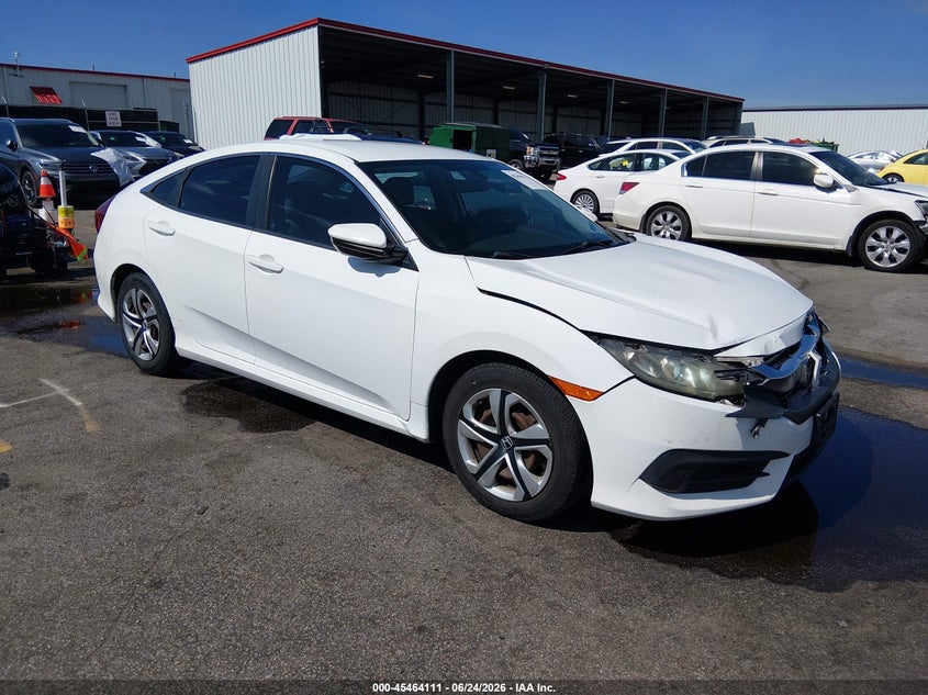2016 Honda Civic VIN 2HGFC2F54GH556240 IAAI salvage auction — FRONT END, Salvage Title, sold $3,000 on 2026-07-26 (photo 1)