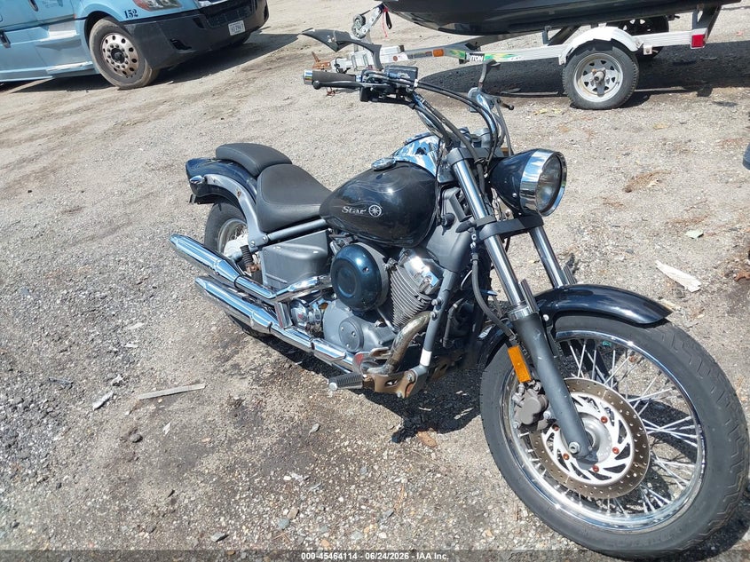 2008 Yamaha Xvs650 VIN JYAVM01Y38A014149 IAAI salvage auction — NORMAL WEAR, Clear (Virginia), sold $25 on 2026-07-09 (photo 1)