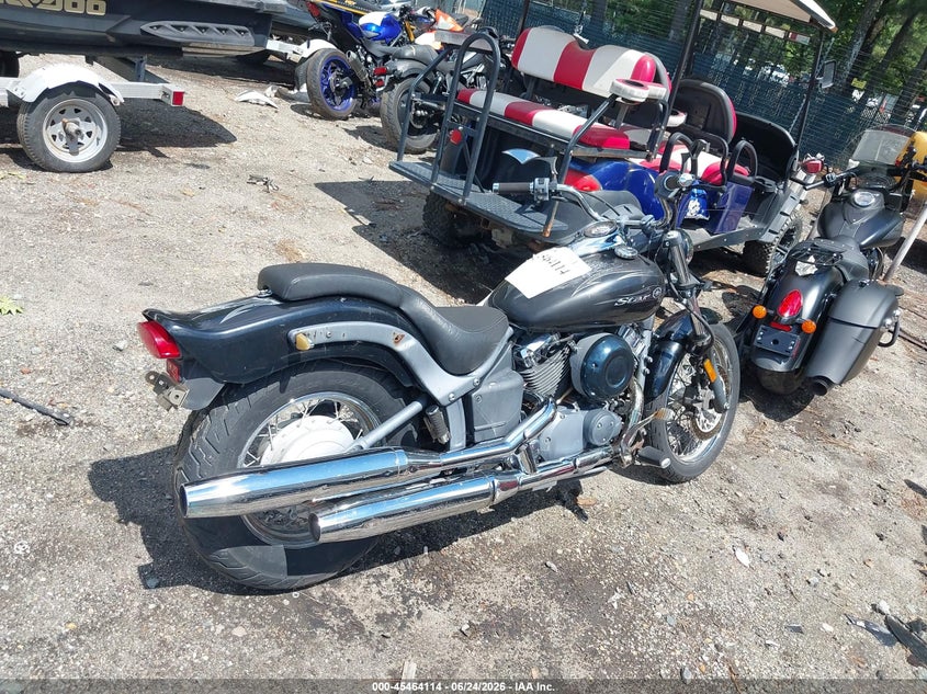2008 Yamaha Xvs650 VIN JYAVM01Y38A014149 IAAI salvage auction — NORMAL WEAR, Clear (Virginia), sold $25 on 2026-07-09 (photo 4)