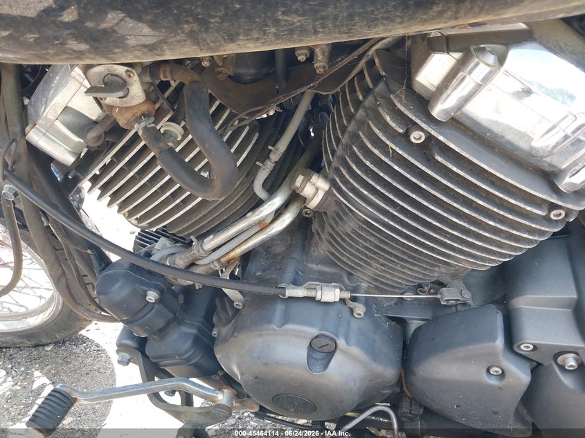 2008 Yamaha Xvs650 VIN JYAVM01Y38A014149 IAAI salvage auction — NORMAL WEAR, Clear (Virginia), sold $25 on 2026-07-09 (photo 9)