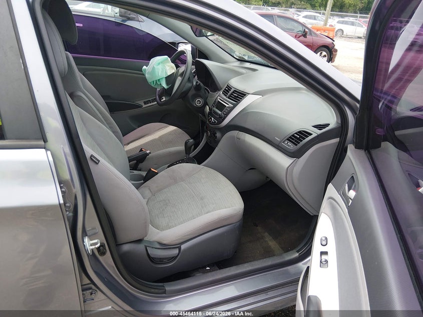 2017 Hyundai Accent VIN KMHCT4AE1HU182278 IAAI salvage auction — FRONT END, Salvage Title, sold $900 on 2026-07-31 (photo 5)