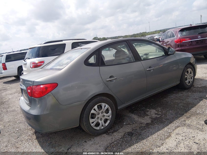 2010 Hyundai Elantra VIN KMHDU4AD5AU111907 IAAI salvage auction — NORMAL WEAR, Clear (Oklahoma), sold $425 on 2026-07-07 (photo 4)