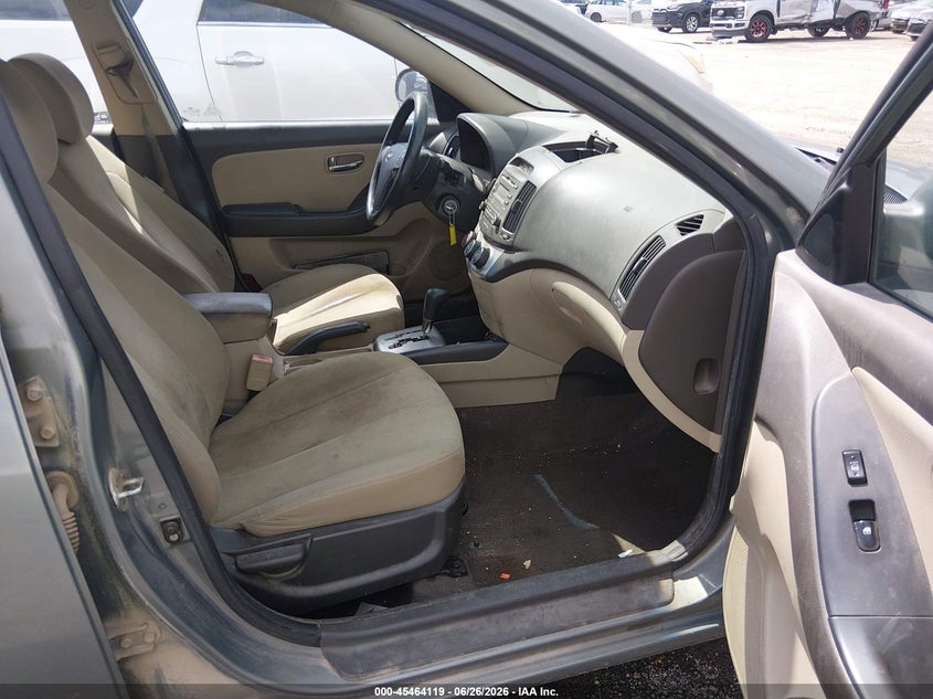 2010 Hyundai Elantra VIN KMHDU4AD5AU111907 IAAI salvage auction — NORMAL WEAR, Clear (Oklahoma), sold $425 on 2026-07-07 (photo 5)