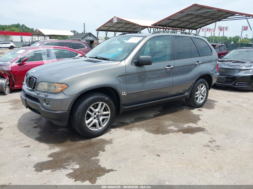 2006 BMW X5 VIN 5UXFA13506LY45733 IAAI salvage auction — FRONT & REAR, Salvage - Greater Than 75% (Maryland), sold $550 on 2026-07-30 (photo 2)