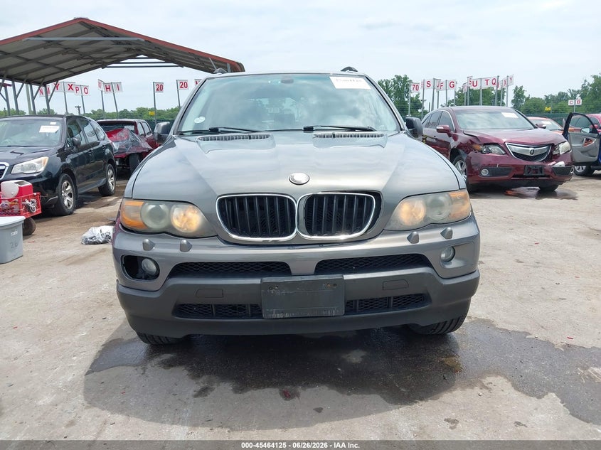 2006 BMW X5 VIN 5UXFA13506LY45733 IAAI salvage auction — FRONT & REAR, Salvage - Greater Than 75% (Maryland), sold $550 on 2026-07-30 (photo 6)