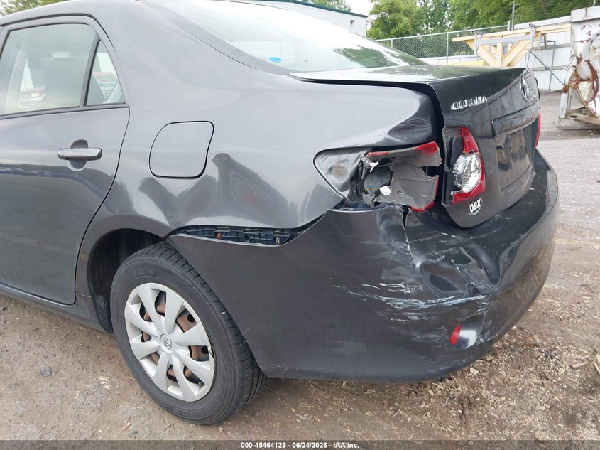2010 Toyota Corolla VIN JTDBU4EE4AJ079712 IAAI salvage auction — LEFT REAR, Clear (Michigan), sold $2,025 on 2026-07-13 (photo 6)