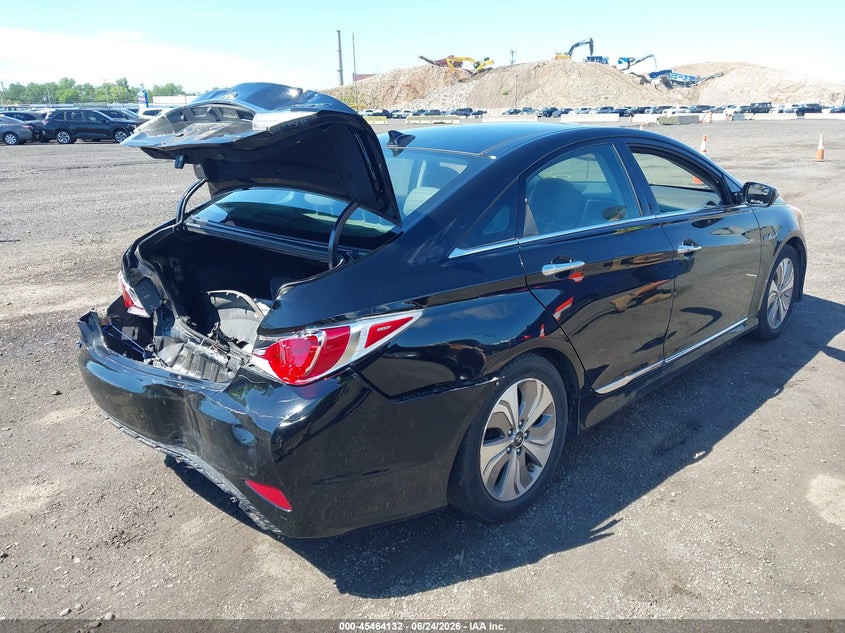 2013 Hyundai Sonata VIN KMHEC4A40DA070793 IAAI salvage auction — REAR END, Mv-907A (New York), sold $450 on 2026-07-07 (photo 4)